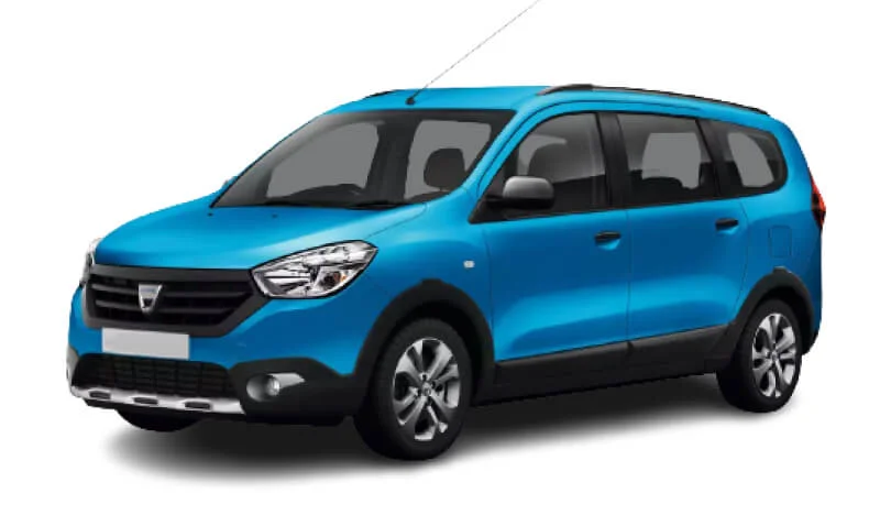 Lej en Dacia Lodgy (Manuel, 1.6 L Benzin, 7 Sæder) på Fuerteventura